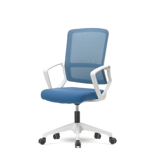 D-10 화이트(중) 사무용의자/국산