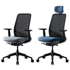 이콘 메쉬의자(요추무/블랙프레임)/국산