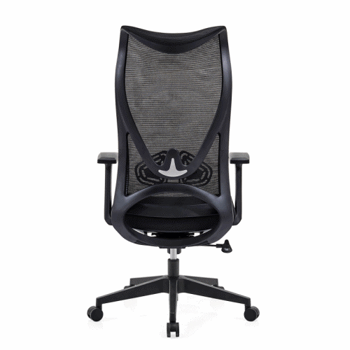 커브 블랙 매쉬의자(대)