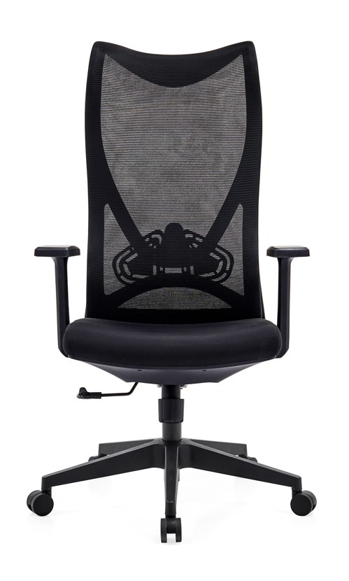 커브 블랙 매쉬의자(대)