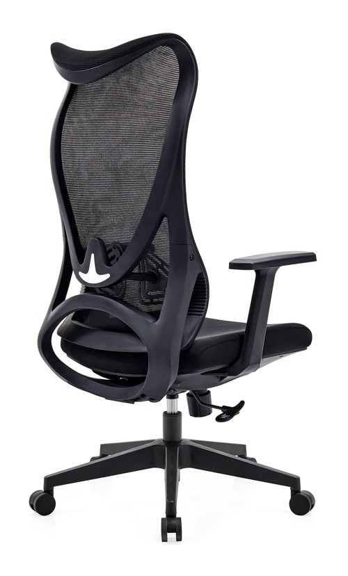 커브 블랙 매쉬의자(대)