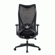 커브 블랙 매쉬의자(대)