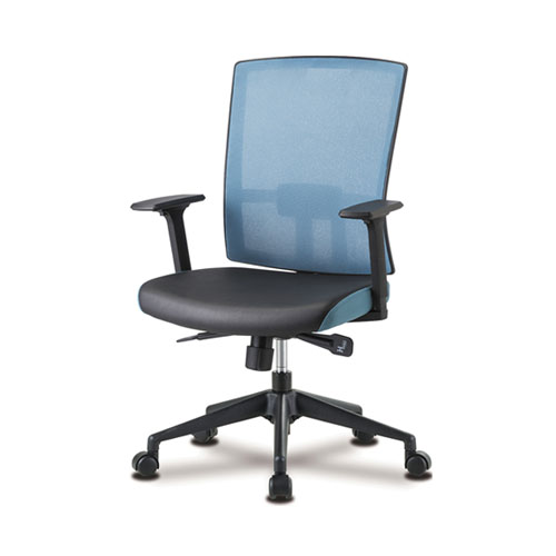  Ki-M110 물망초A형 메쉬의자(중/나이론다리)