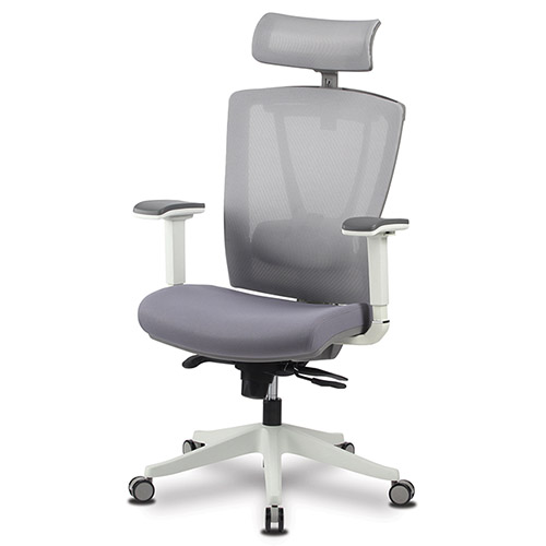 월계수 메쉬의자(대/흰사출)/국산