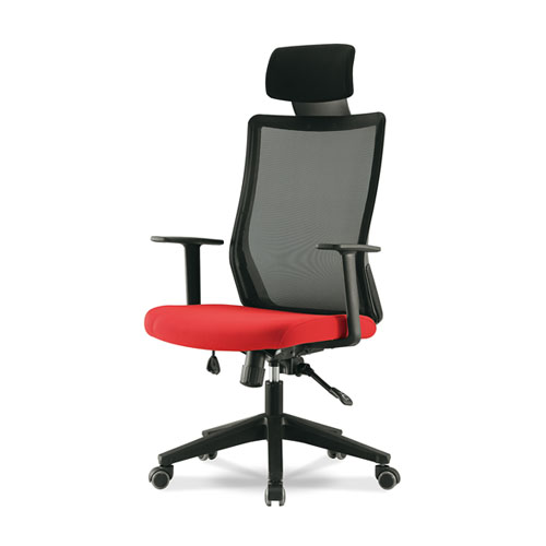 신선초 C형 메쉬 의자(요추무)/국산