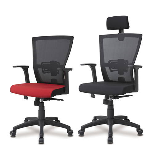 누클리어 B형 메쉬의자(요추유)/국산