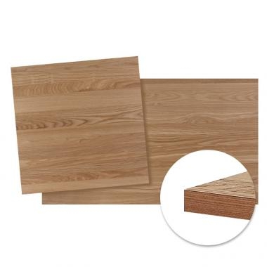 내추럴 무늬목 사각상판(25T)