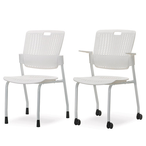 EZ-400W  코나 스테킹의자/국산