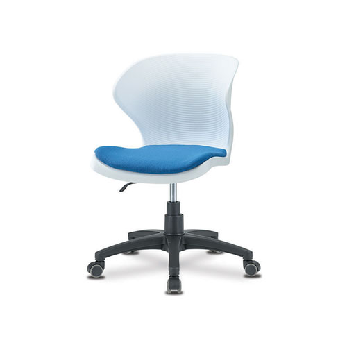 Ki-HL120 훌라 회전의자(흰사출/좌패드)/국산