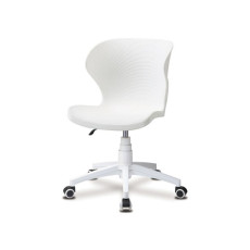 Ki-HL130 훌라 회전의자(올화이트)/국산