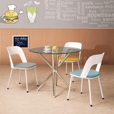 HFC-1004 노스 플라스틱 철재 의자