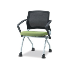 Ki-PM123 프리모 메쉬 접이식의자(팔유/로라/블랙사출)/국산