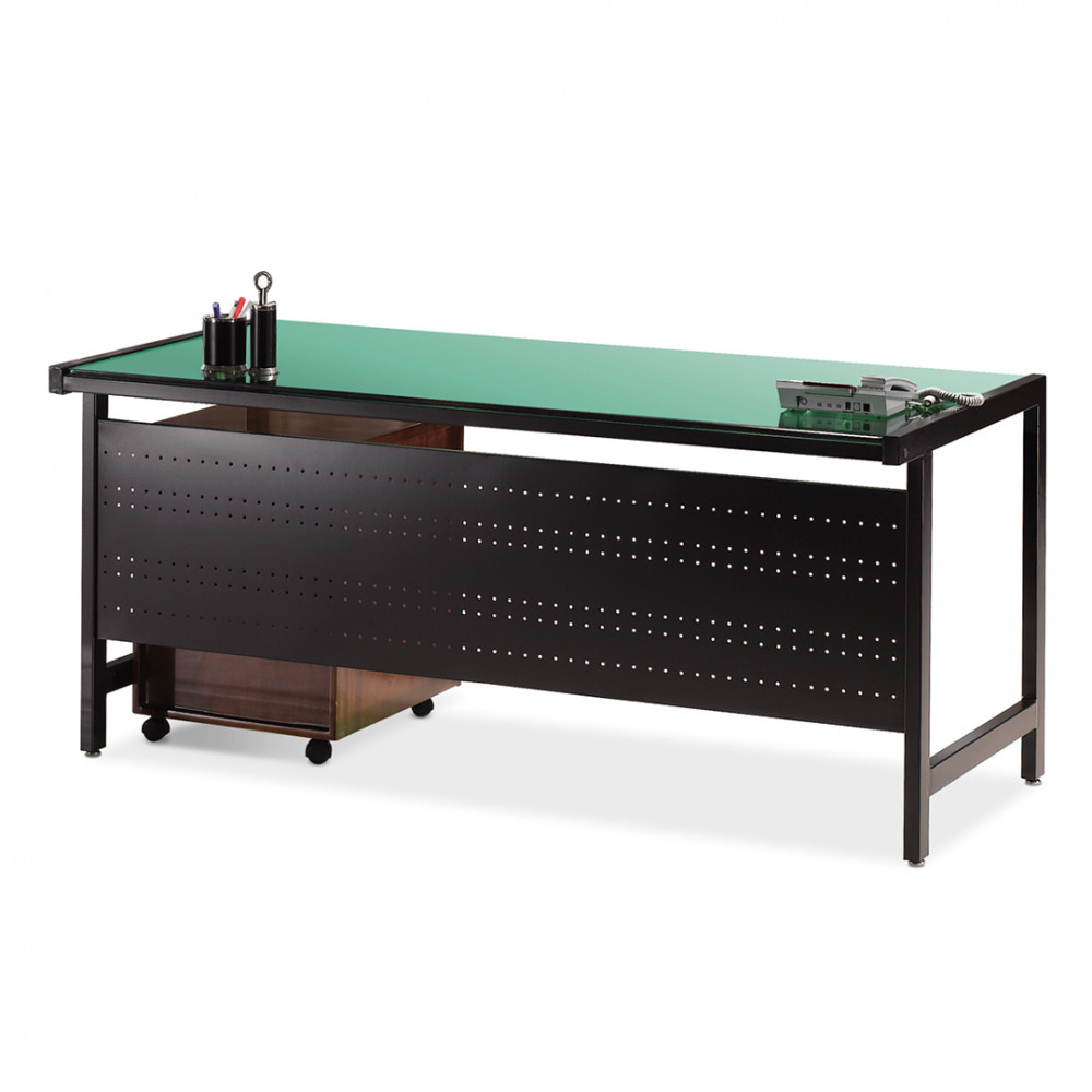 IN - 028 유리책상 ( 강화유리 + 10T )