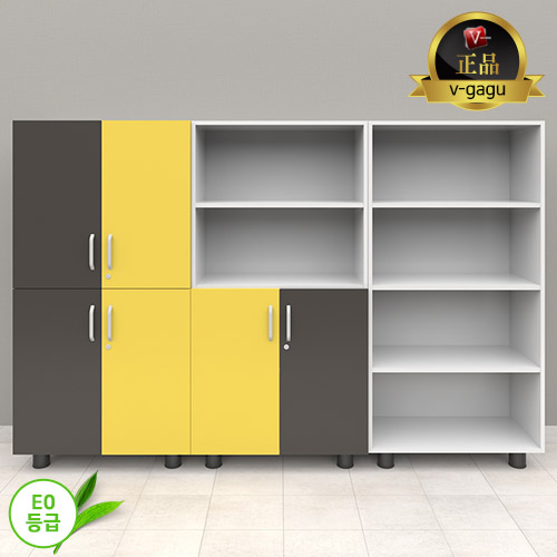 HD-2610A 비스포크 4단 장식장(좌우)