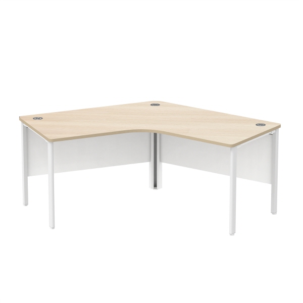 UFS-724 다온 120도 책상 (상판23T, 가림판포함)