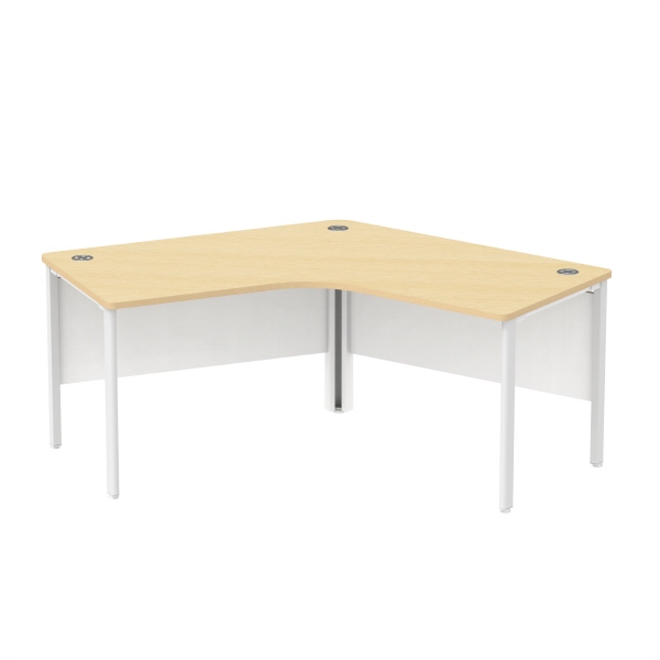 UFS-724 다온 120도 책상 (상판23T, 가림판포함)