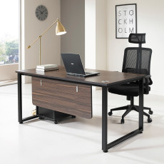 IN-1037 스퀘어 일자책상[상판23T]