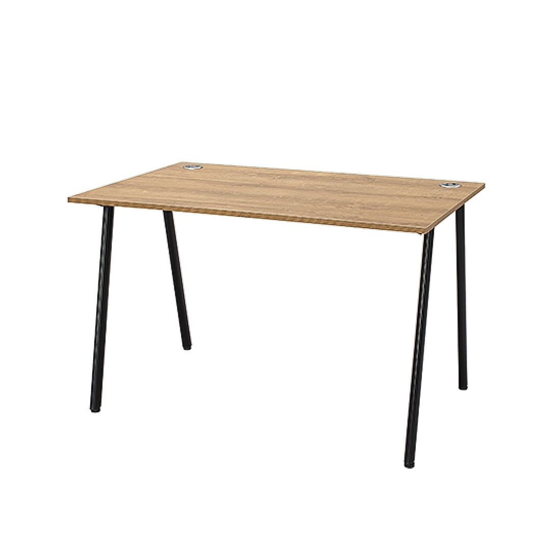 IN-1039 사다리형다리 일자형책상[18T 상판]