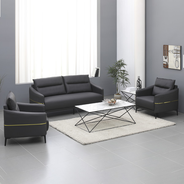 블랙 골드라인 소파
