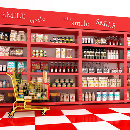 스마일 다용도 높은 철재선반