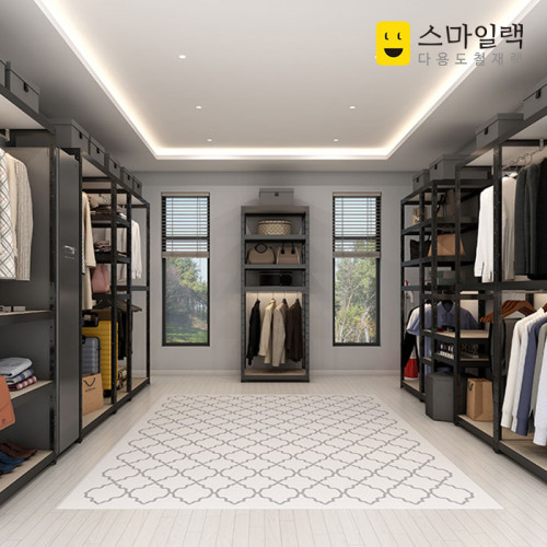 스마일 드레스룸 철재행거