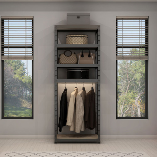 스마일 드레스룸 철재행거