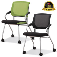 CO-052 렉스메쉬 접이식회의용의자(로라)