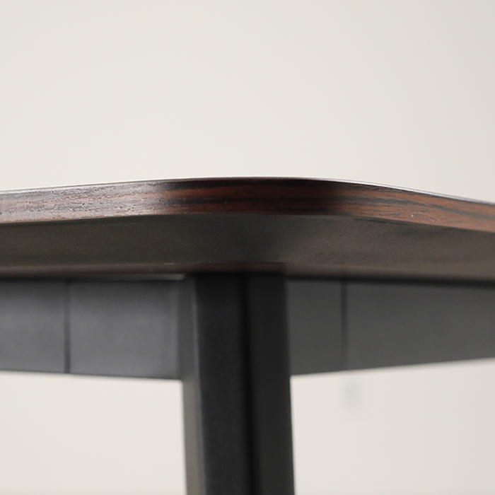 마이스터 흑단 원톤 책상(일자형)