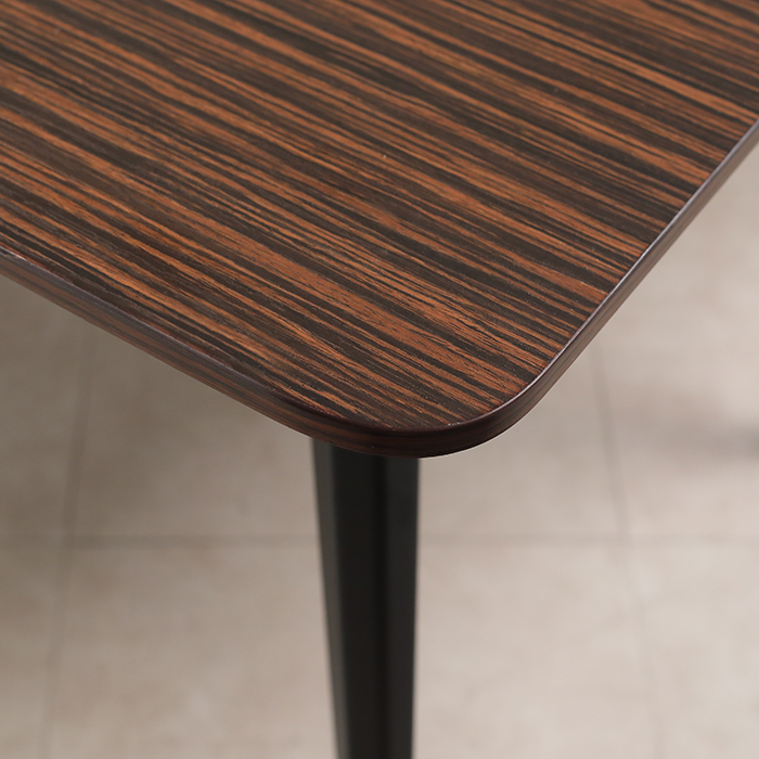 마이스터 흑단 원톤 책상(일자형)