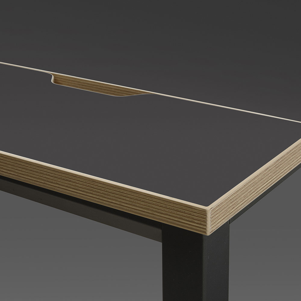 아르카 일반형 책상 (그라파이트)