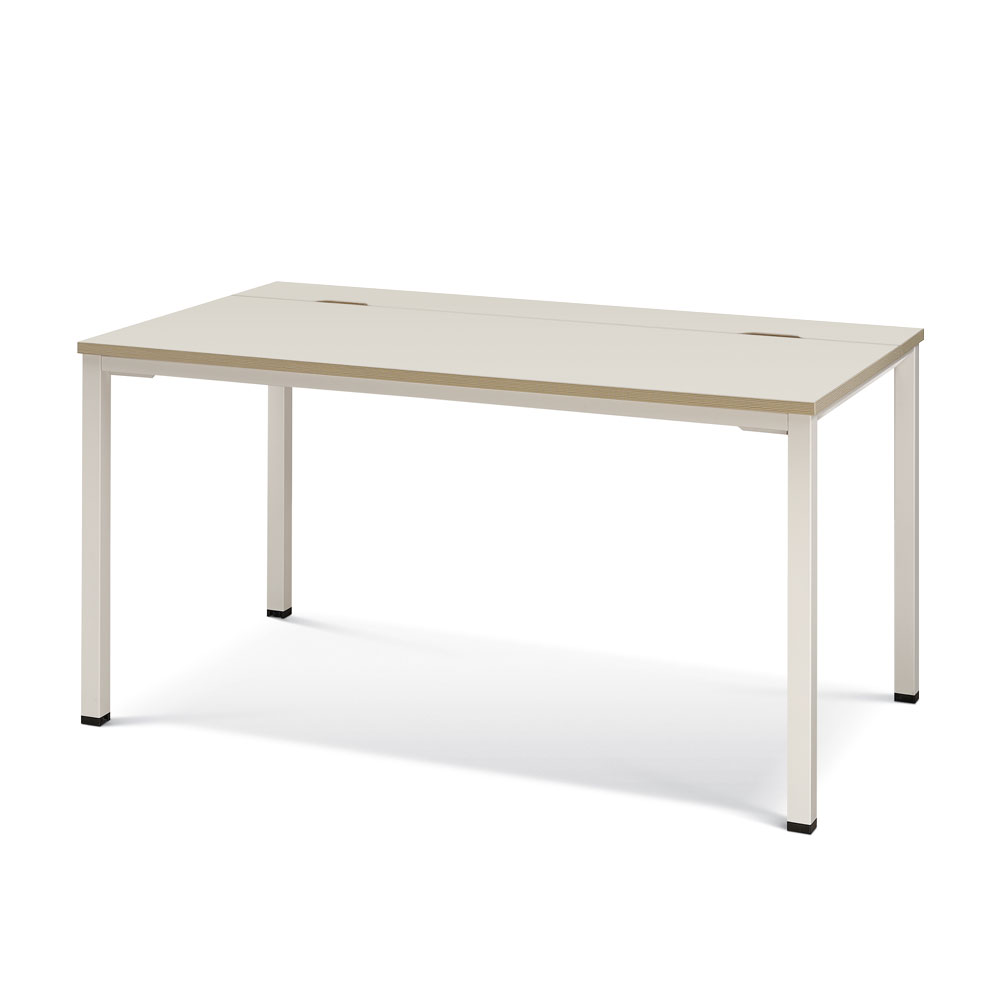 아르카 일반형 책상 (크림화이트)