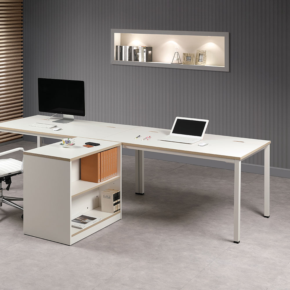 아르카 일반형 책상 (크림화이트)