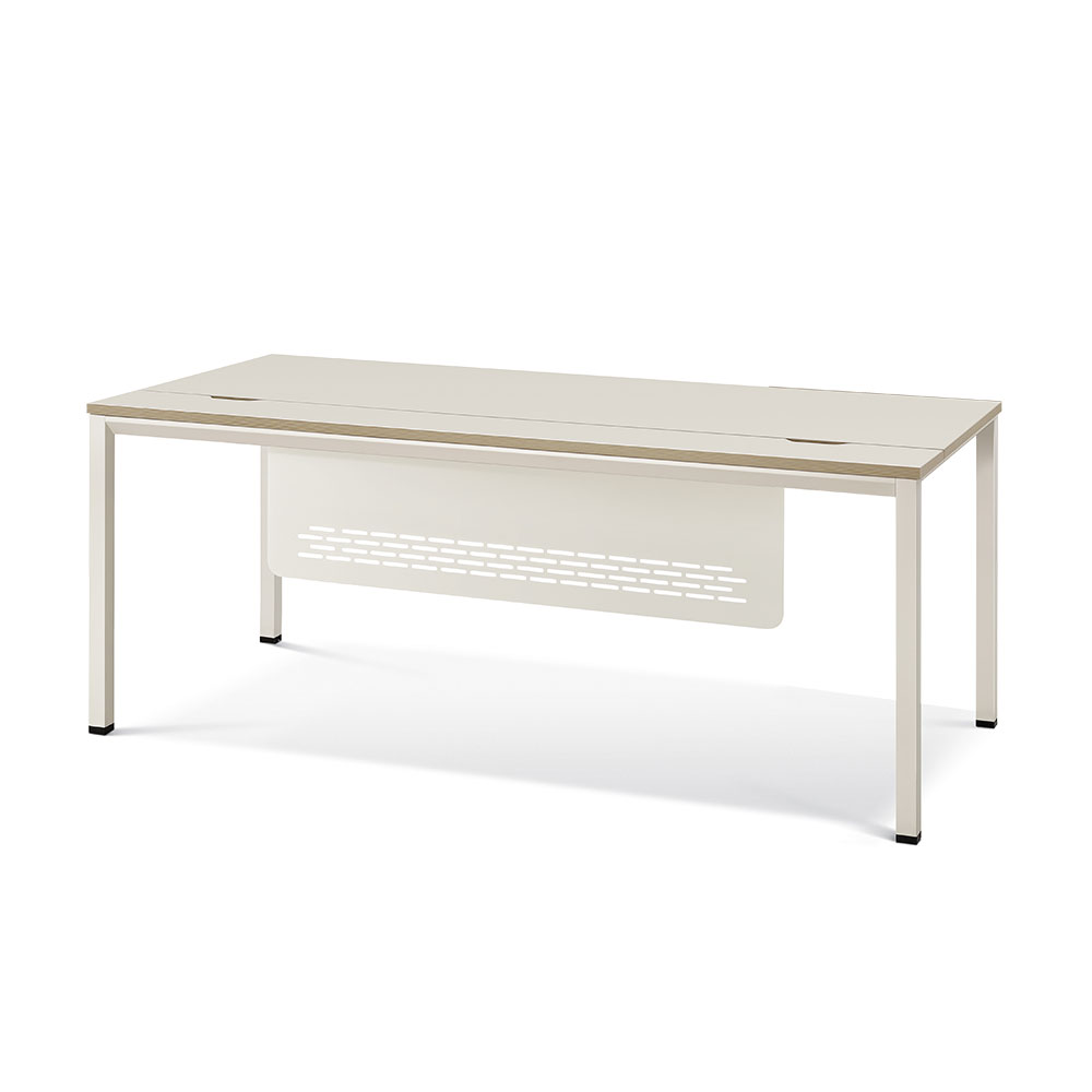 아르카 일반형 책상 (크림화이트)