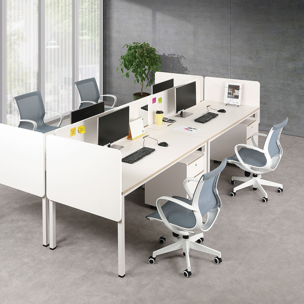 아르카 일반형 책상 (크림화이트)