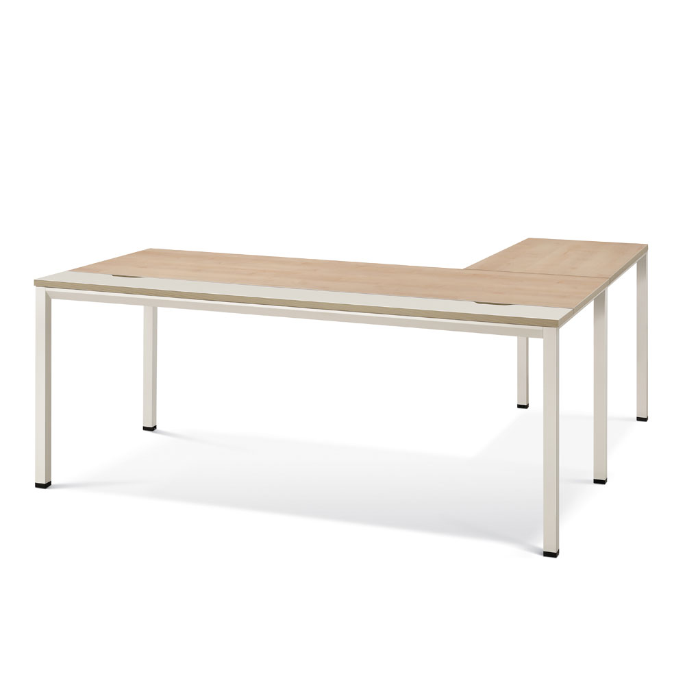 아르카 사이드형 책상 세트 (메이플)