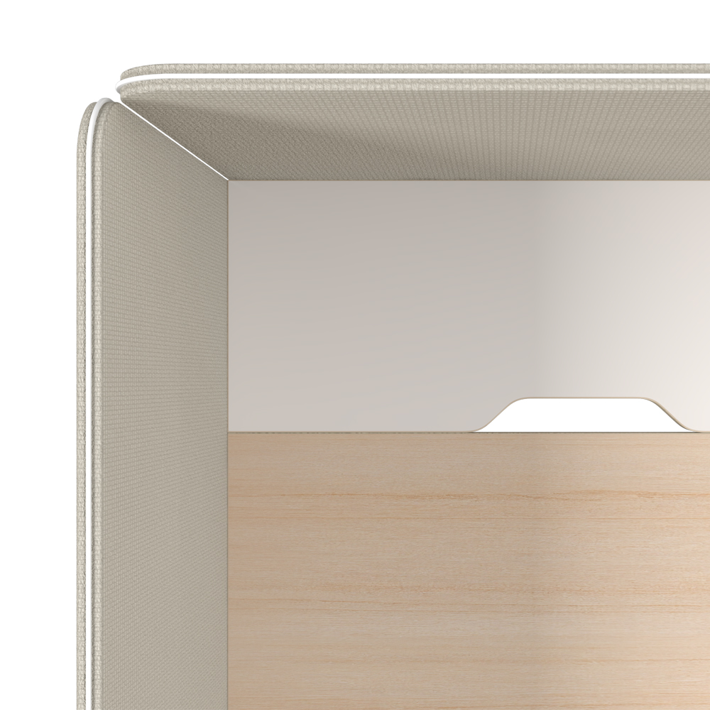 패브릭 풀스크린 (크림베이지)