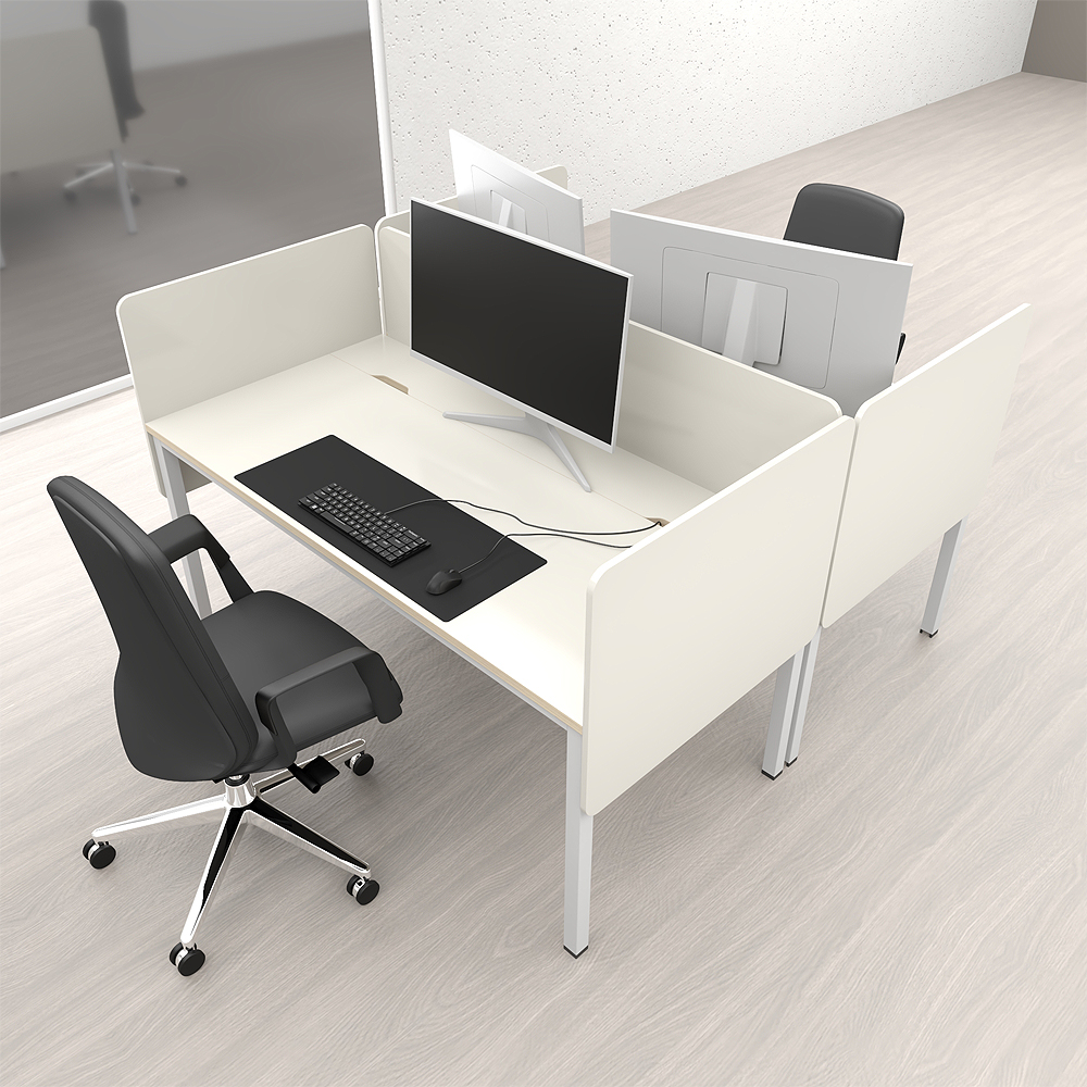 목재 스크린 (크림화이트)