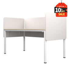 목재 스크린 (크림화이트)