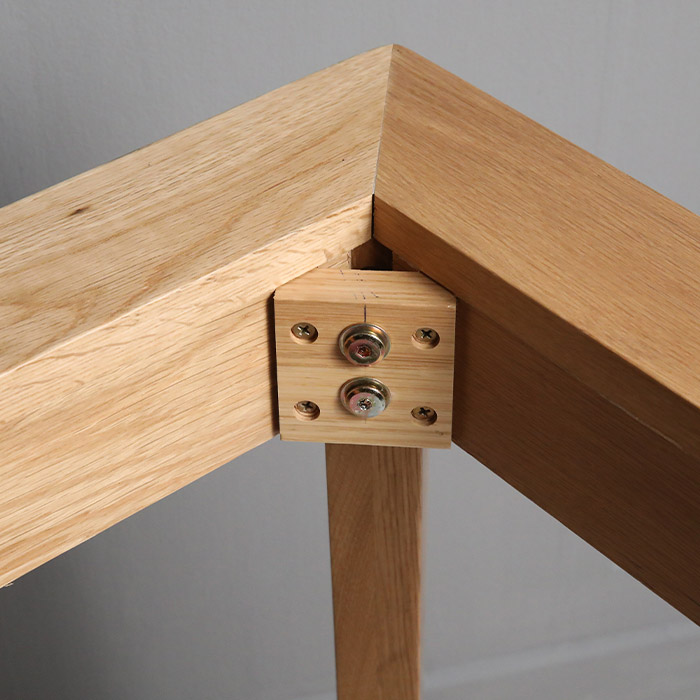 디에즈 세라믹 원목 테이블 (마블화이트)