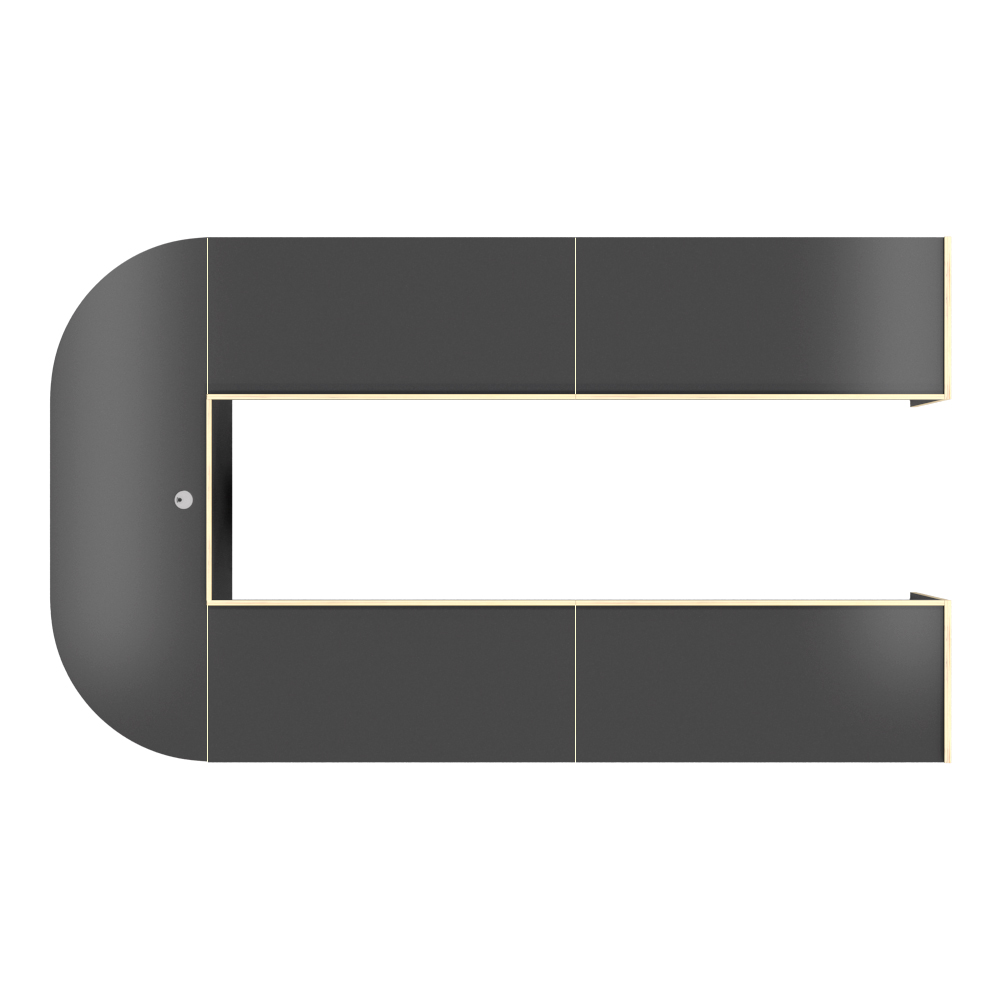 클레버 연결회탁 (그라파이트/ㄷ자형)