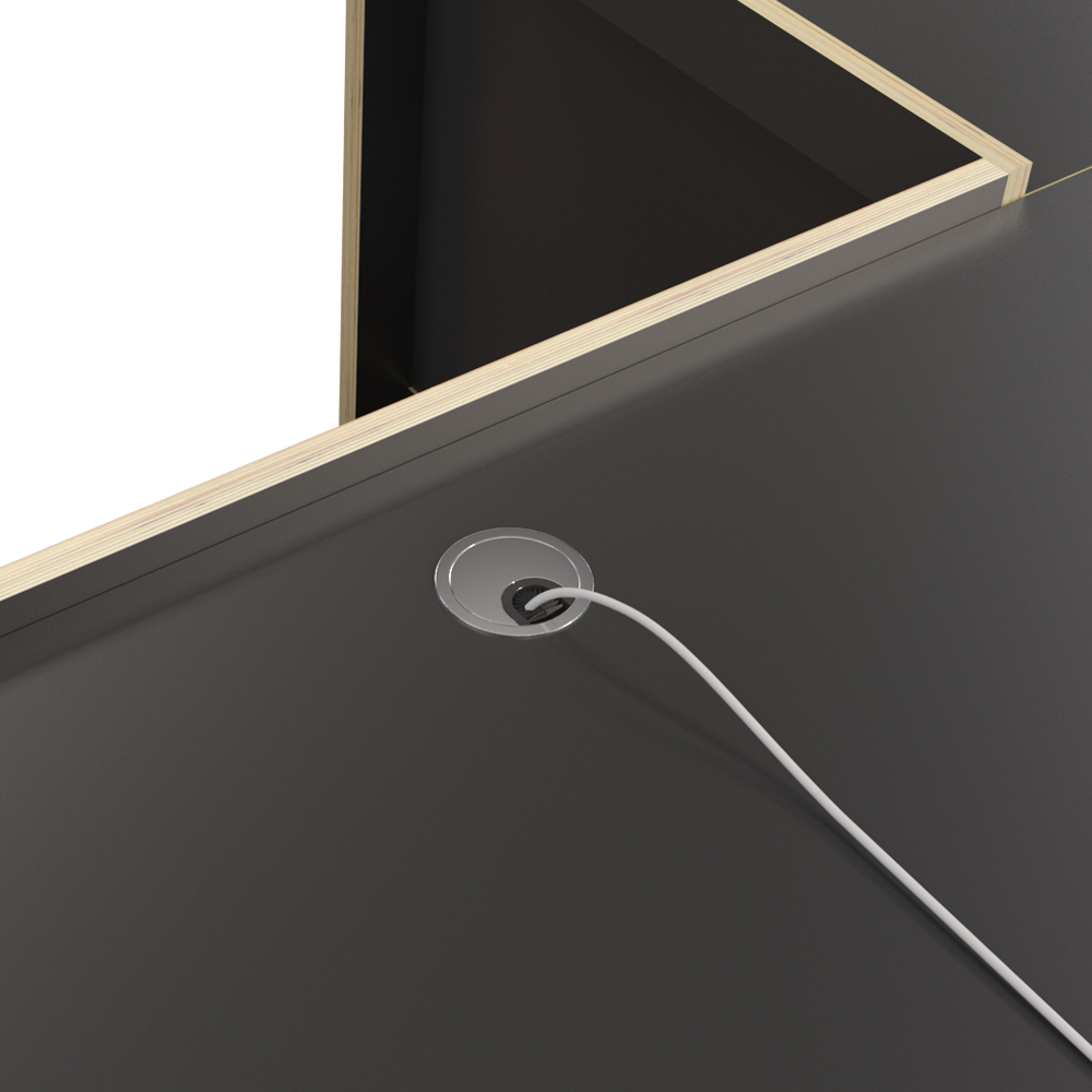 클레버 연결회탁 (그라파이트/ㅁ자형/A타입)