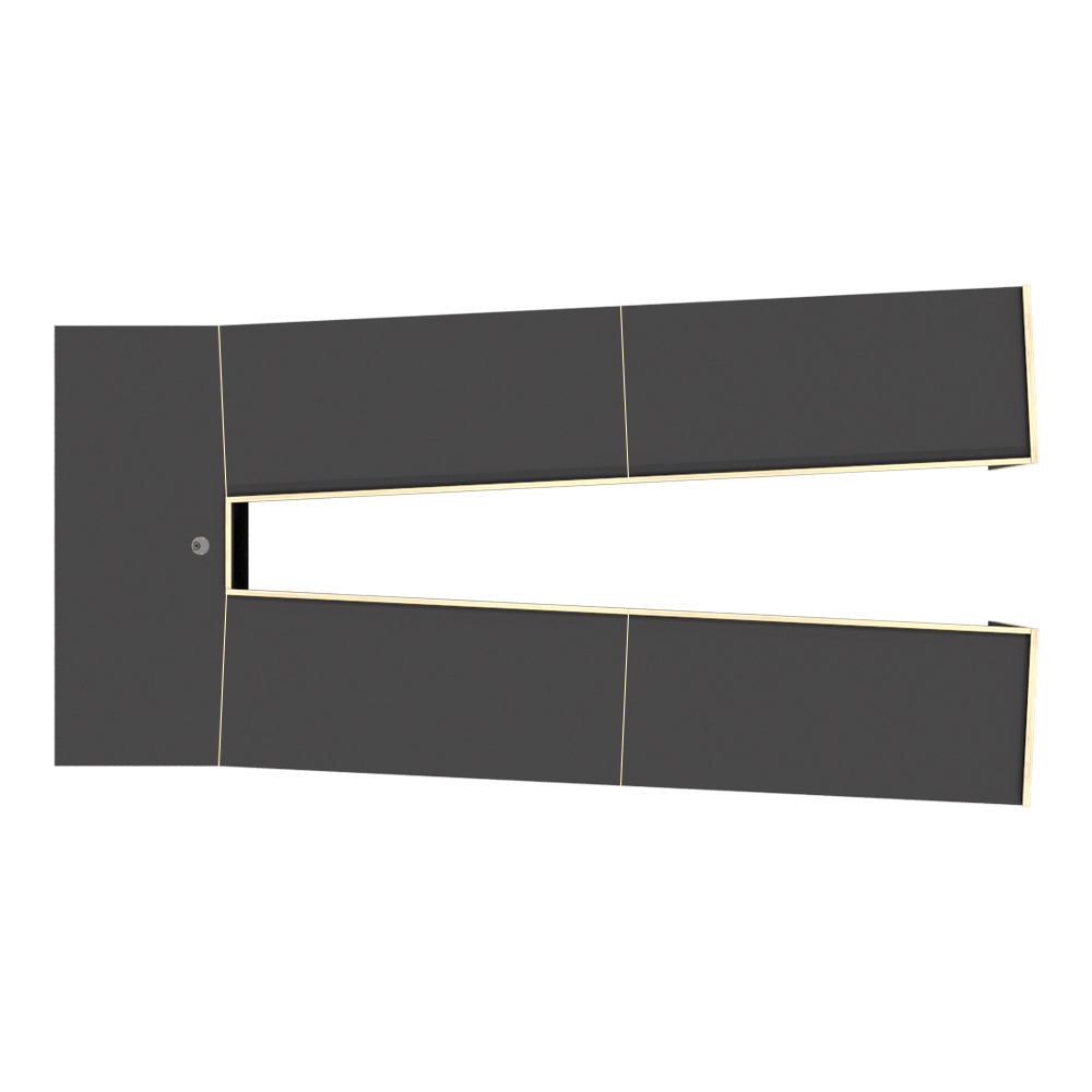 클레버 연결회탁 (그라파이트/V자형)