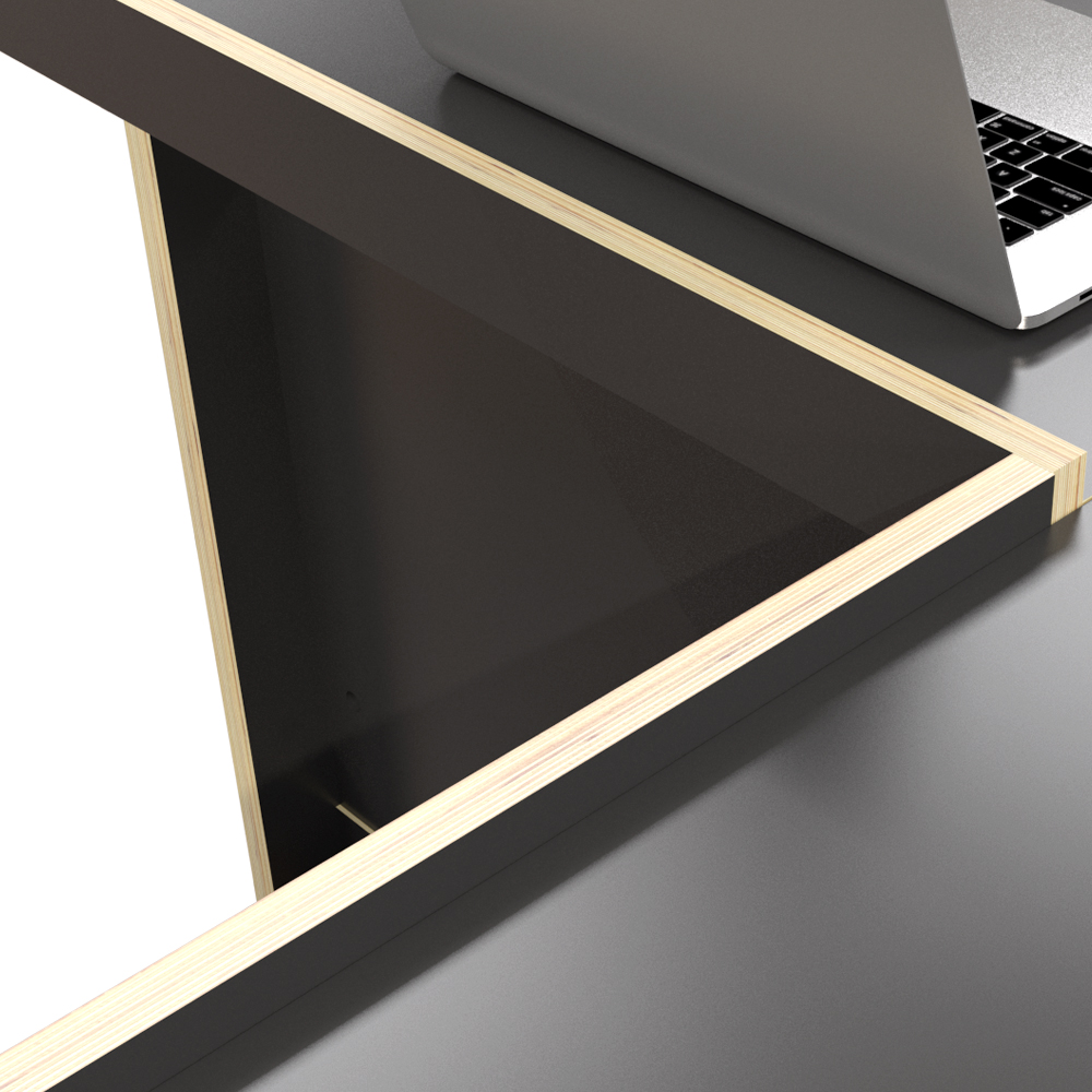 클레버 연결회탁 (그라파이트/V자형)