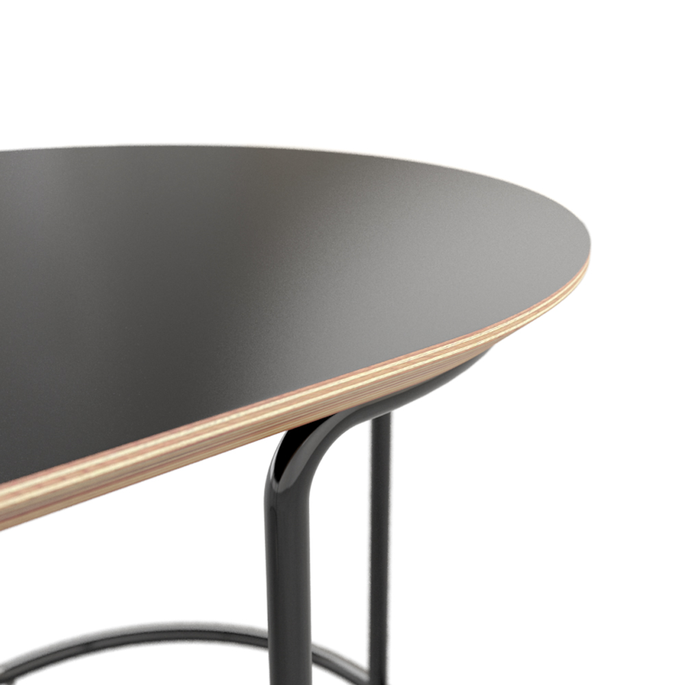 르레브 HPM 자작나무 타원 소파탁자(25T)