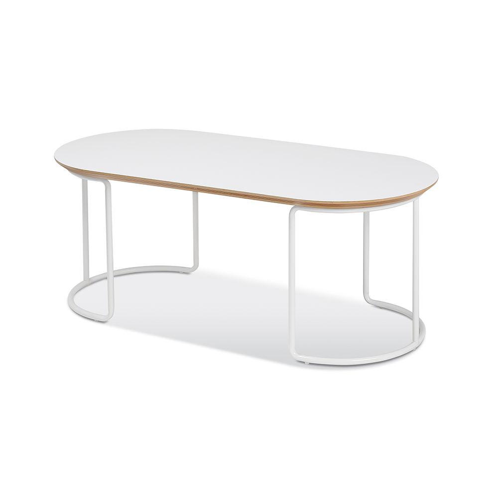 르레브 HPM 자작나무 타원 소파탁자(25T)