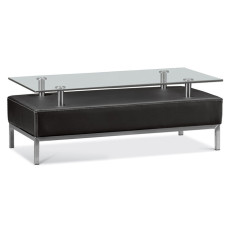 강화유리 소파 탁자