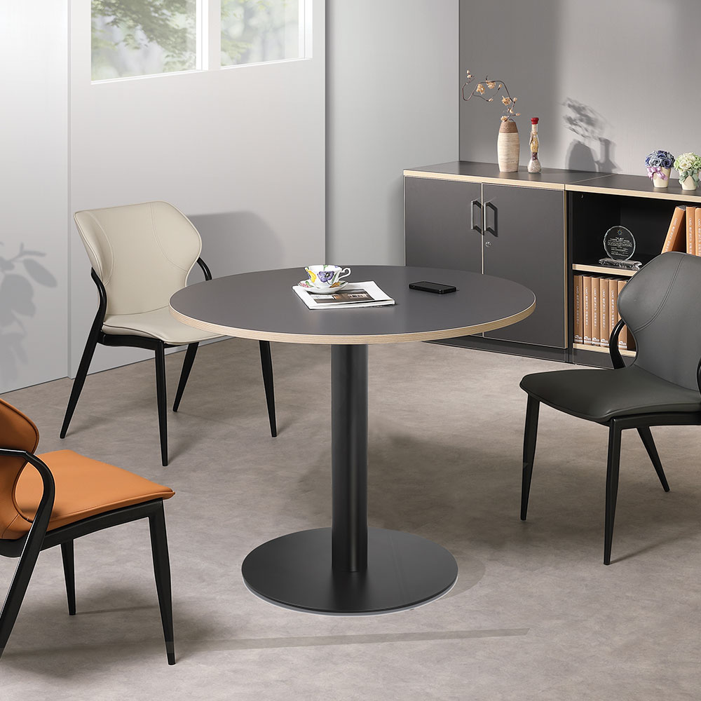 원형 테이블 (그라파이트/Btype)