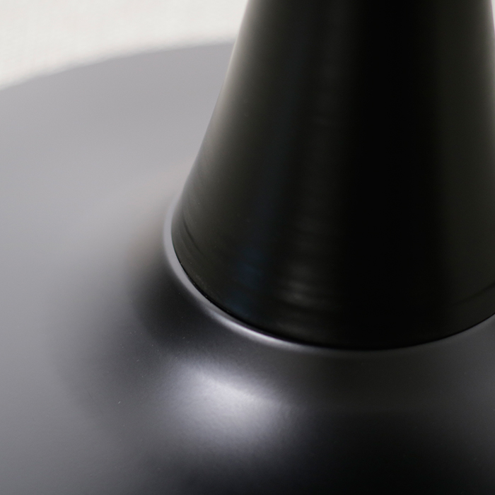 가우스 블랙강화유리 원형테이블