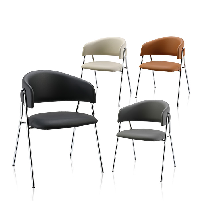 오리나 철재 의자