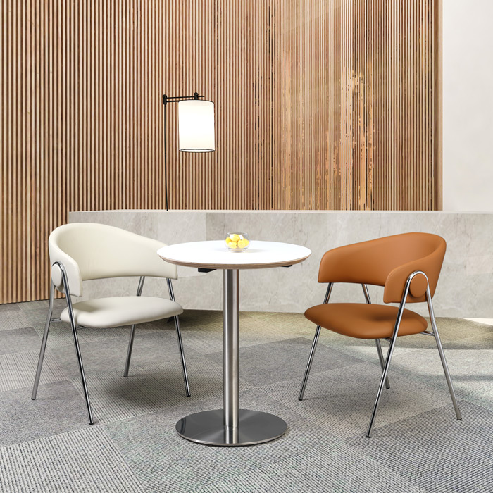 오리나 철재 의자